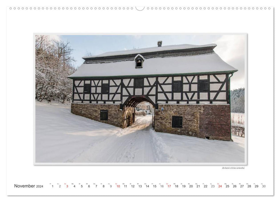 Emotional moments: Altenkirchen - the livable district in the north of the Westerwald. (CALVENDO wall calendar 2024) 