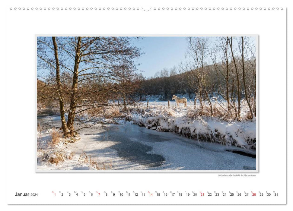 Emotional moments: Altenkirchen - the livable district in the north of the Westerwald. (CALVENDO wall calendar 2024) 