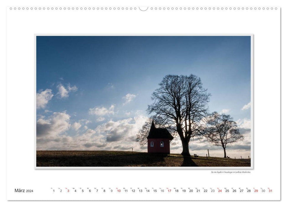 Emotional moments: Altenkirchen - the livable district in the north of the Westerwald. (CALVENDO wall calendar 2024) 