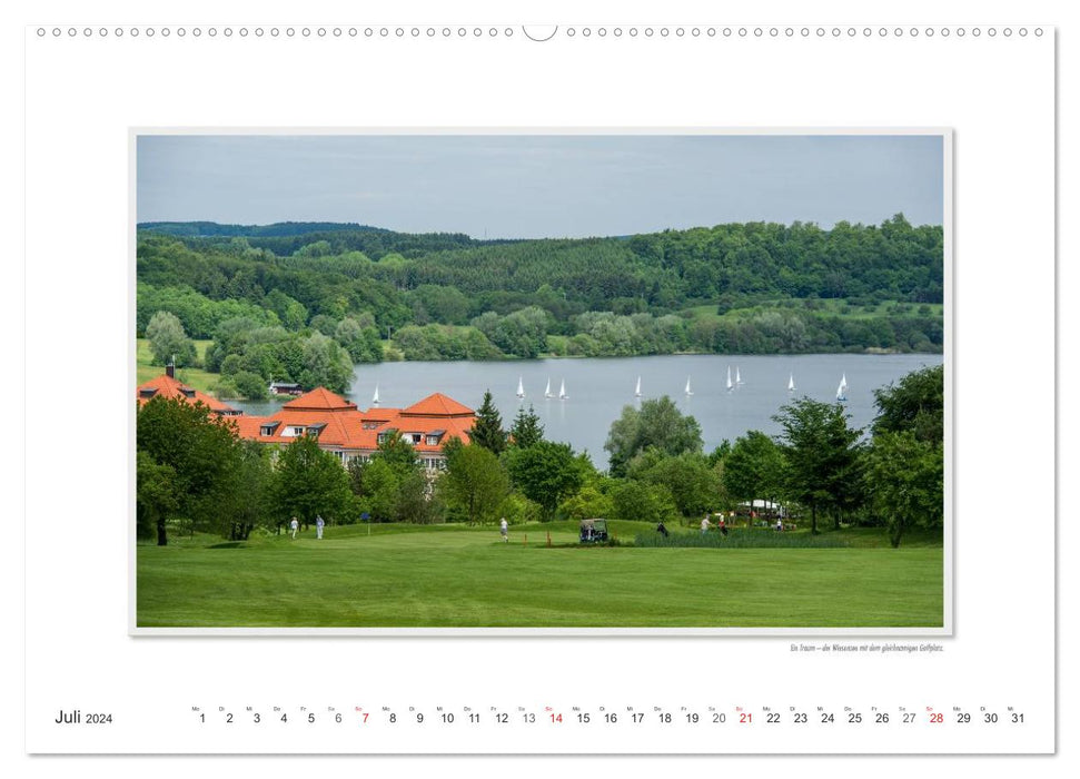 Emotional moments: The northern Westerwald - rough and warm. (CALVENDO wall calendar 2024) 