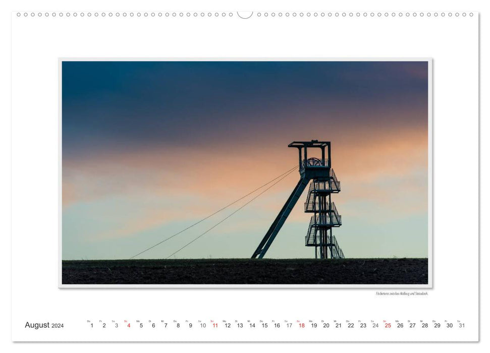 Emotional moments: The northern Westerwald - rough and warm. (CALVENDO wall calendar 2024) 