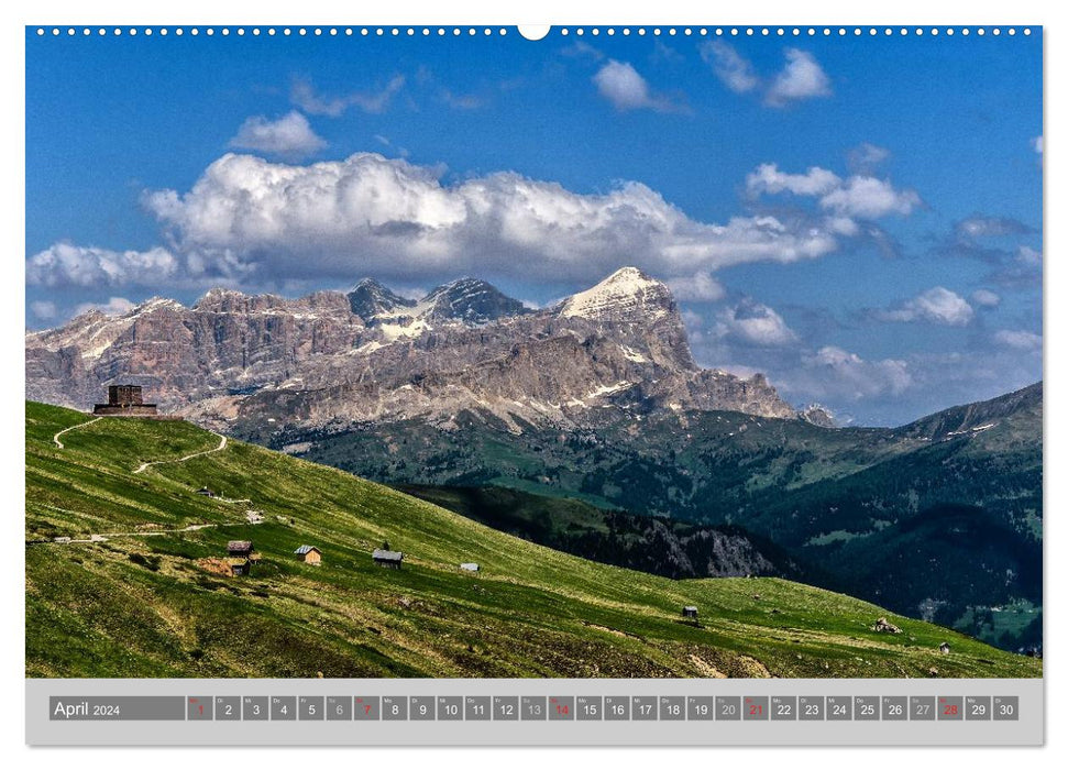 Dolomites - a little closer to heaven (CALVENDO wall calendar 2024) 