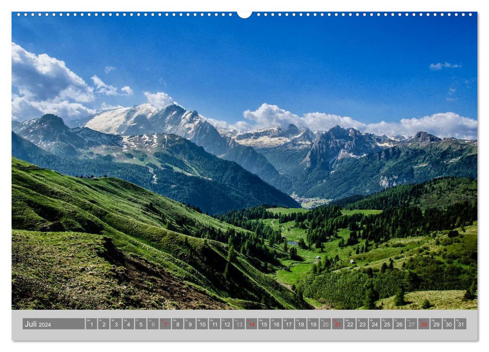 Dolomiten - dem Himmel ein Stück näher (CALVENDO Wandkalender 2024)