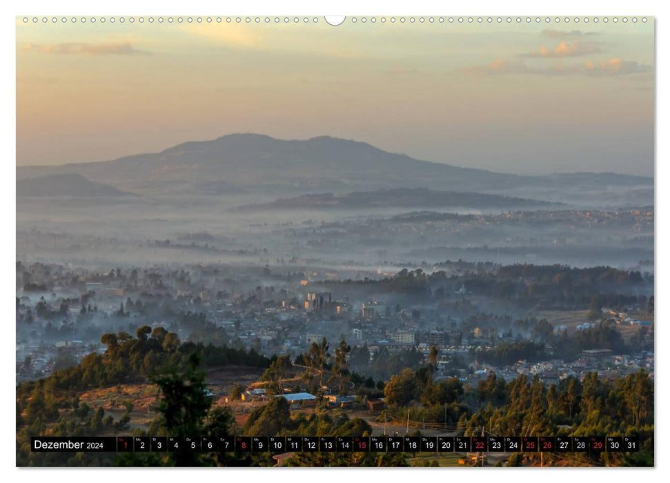 Äthiopien - Auf dem Dach Afrikas (CALVENDO Premium Wandkalender 2024)