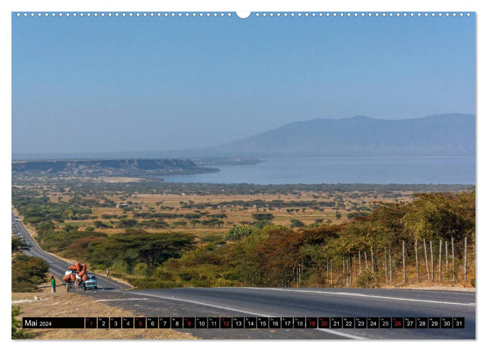 Ethiopia - On the Roof of Africa (CALVENDO Premium Wall Calendar 2024) 