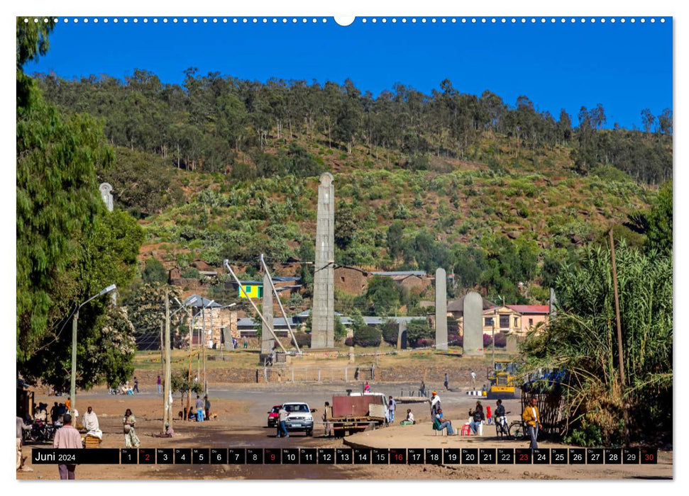 Äthiopien - Auf dem Dach Afrikas (CALVENDO Premium Wandkalender 2024)