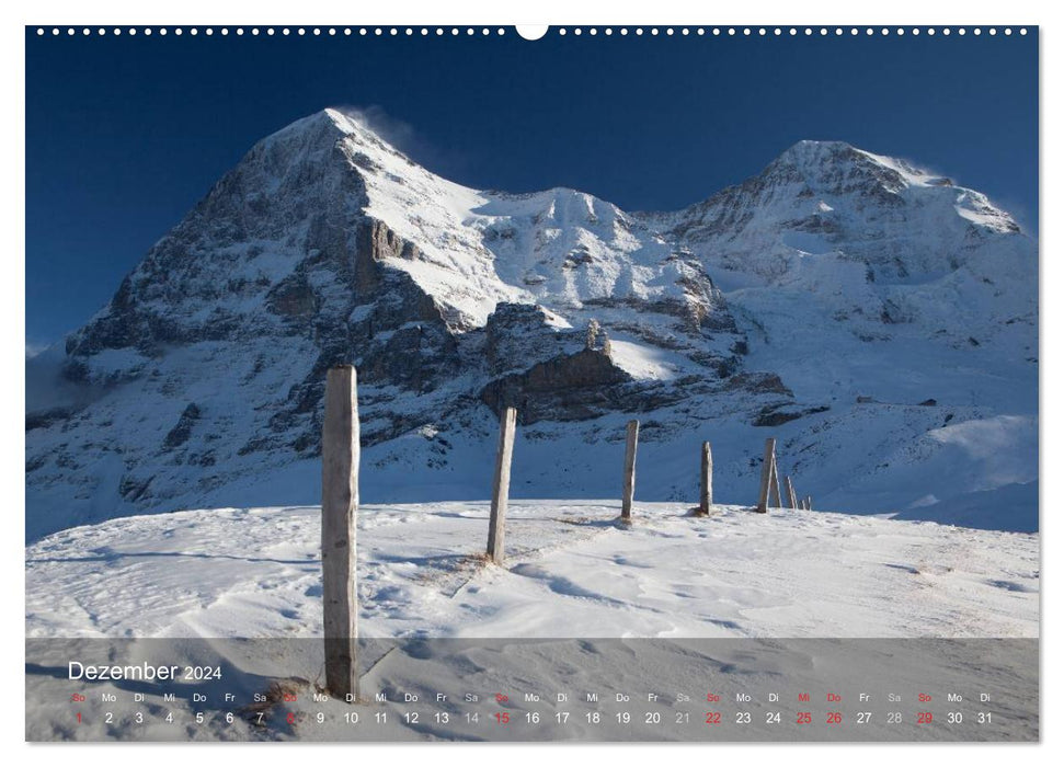 Fascinating landscapes of the world: dream mountains and hiking paradises (CALVENDO wall calendar 2024) 