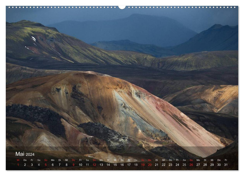 Fascinating landscapes of the world: dream mountains and hiking paradises (CALVENDO wall calendar 2024) 
