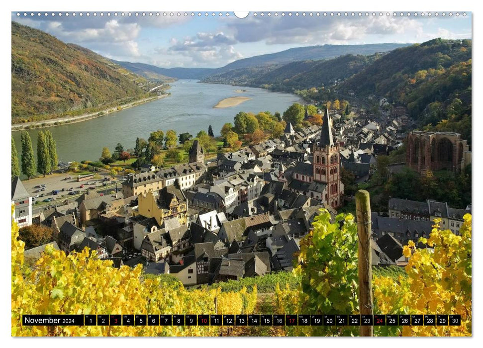 Sur la route en Allemagne (Calendrier mural CALVENDO Premium 2024) 