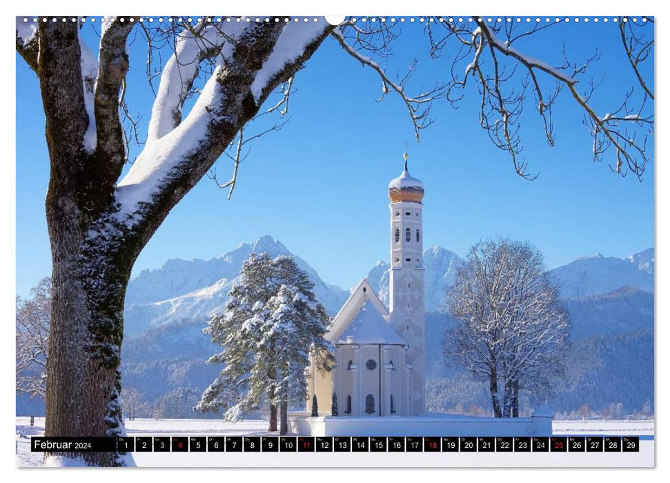 On the road in Germany (CALVENDO Premium wall calendar 2024) 