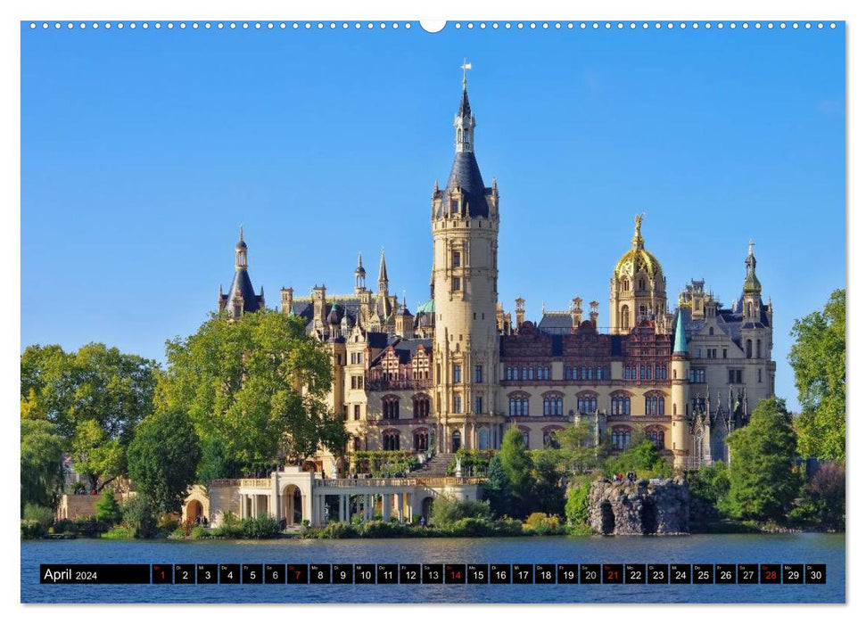 On the road in Germany (CALVENDO Premium wall calendar 2024) 