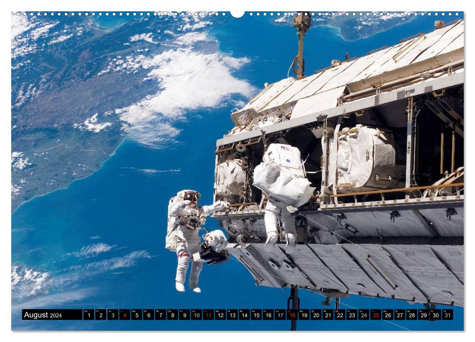 Missions dans l'espace (Calendrier mural CALVENDO Premium 2024) 
