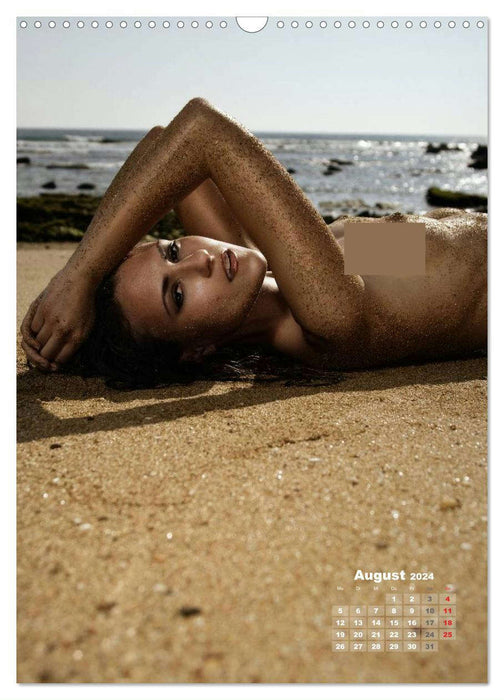 Erotic moments on the beach (CALVENDO wall calendar 2024) 