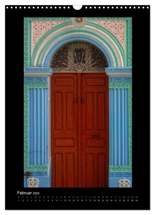 North African Doors (CALVENDO Wall Calendar 2024) 