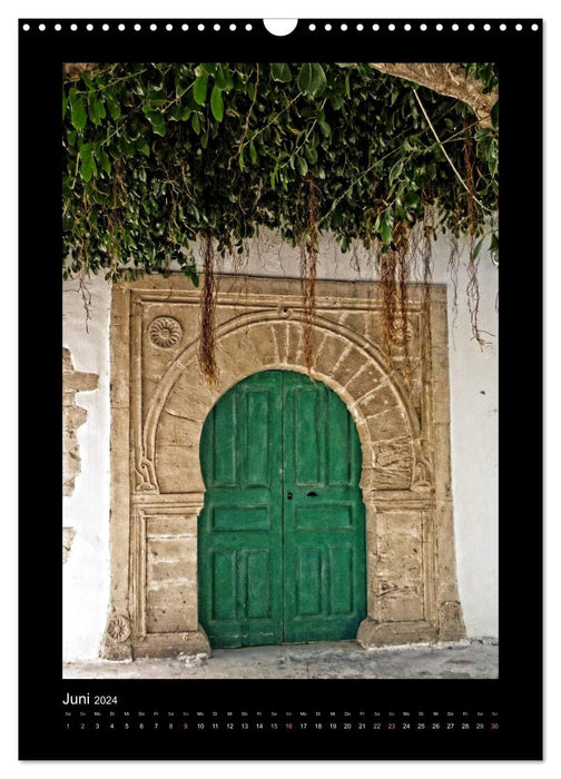 North African Doors (CALVENDO Wall Calendar 2024) 