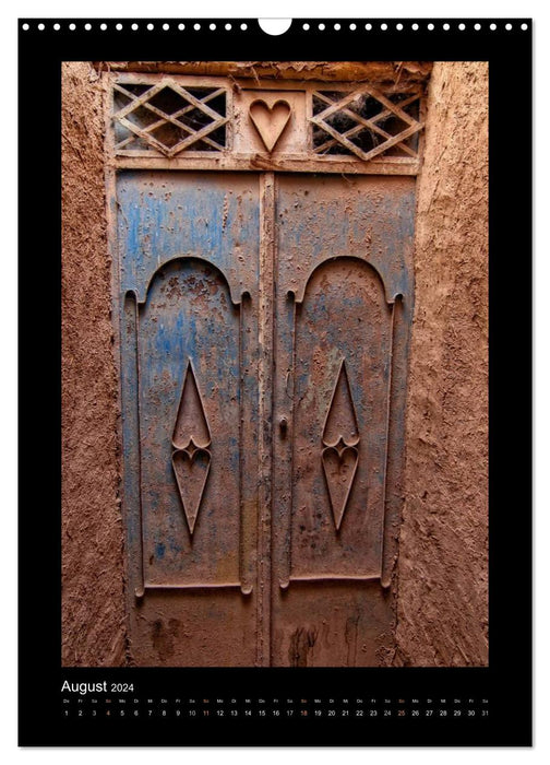 North African Doors (CALVENDO Wall Calendar 2024) 