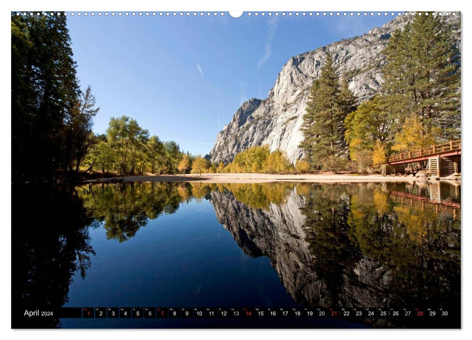 Yosemite - USA (Calendrier mural CALVENDO 2024) 