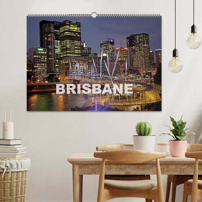 Brisbane (Calendrier mural CALVENDO 2024) 