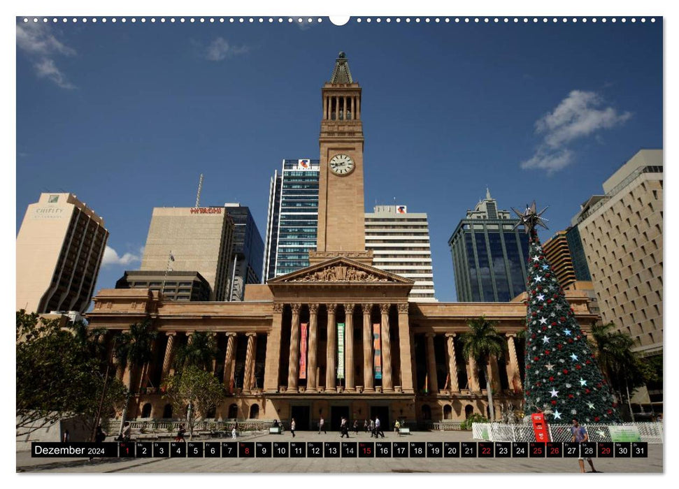 Brisbane (CALVENDO Wandkalender 2024)