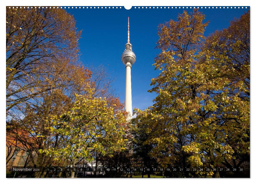 Berlin – une ville cosmopolite avec un cœur (Calendrier mural CALVENDO Premium 2024) 