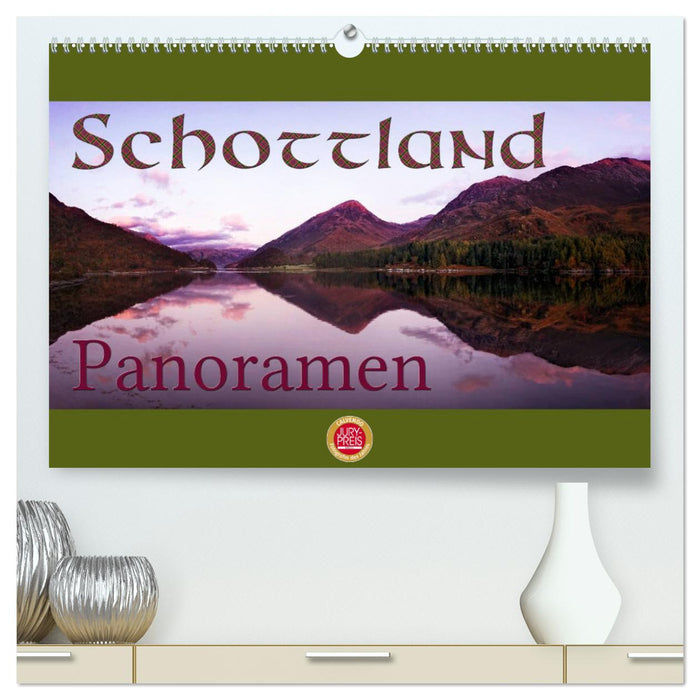 Panoramas d'Écosse (Calvendo Premium Calendrier mural 2024) 