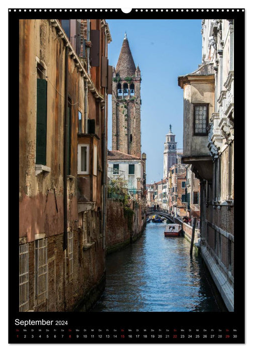 Venise – La Romantica (Calendrier mural CALVENDO 2024) 