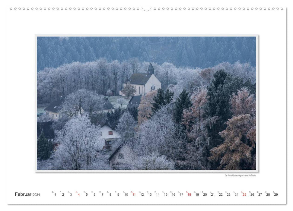 Moments d'émotion : Betzdorf - une ville agréable et agréable à vivre au bord de la Sieg. (Calendrier mural CALVENDO 2024) 