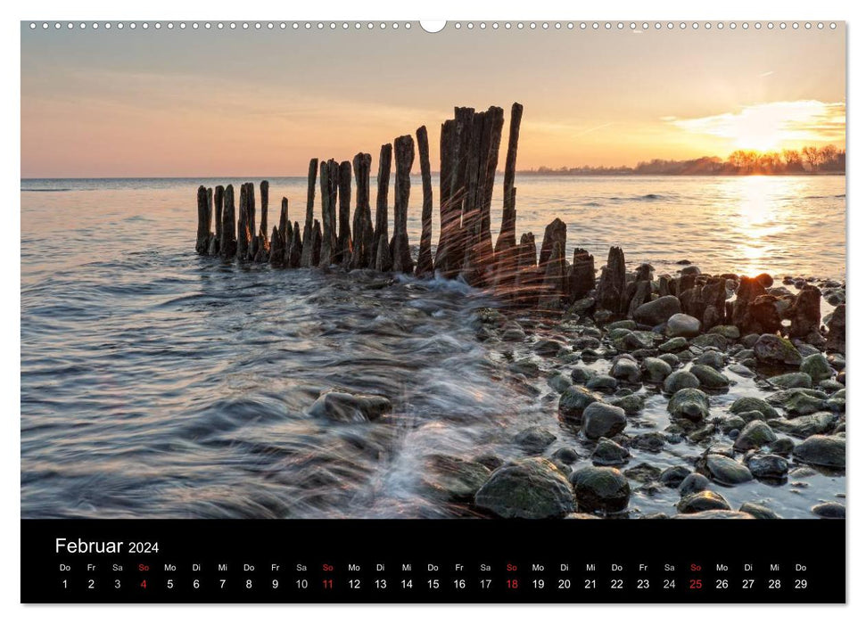 Experience the Baltic Sea (CALVENDO Premium Wall Calendar 2024) 