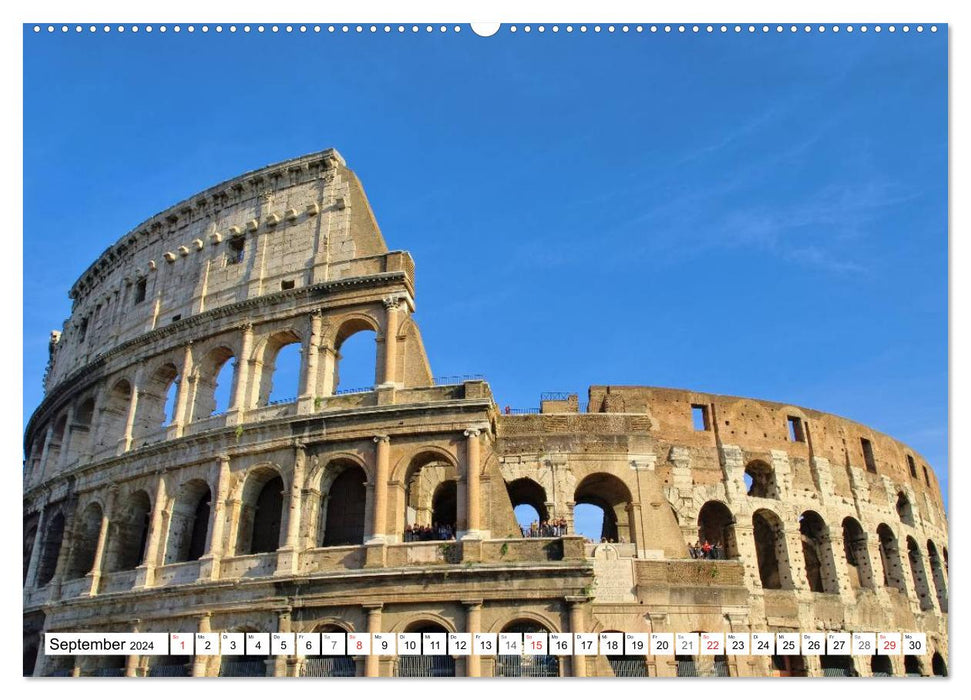 Roman buildings in Europe (CALVENDO Premium Wall Calendar 2024) 