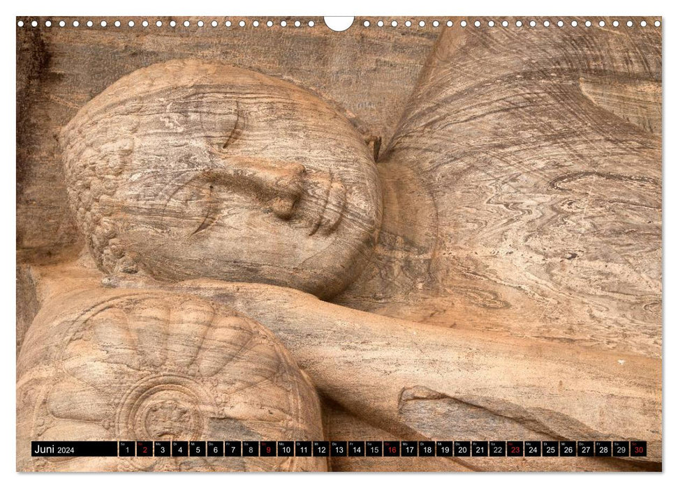 Buddha - Statuen aus Südostasien (CALVENDO Wandkalender 2024)