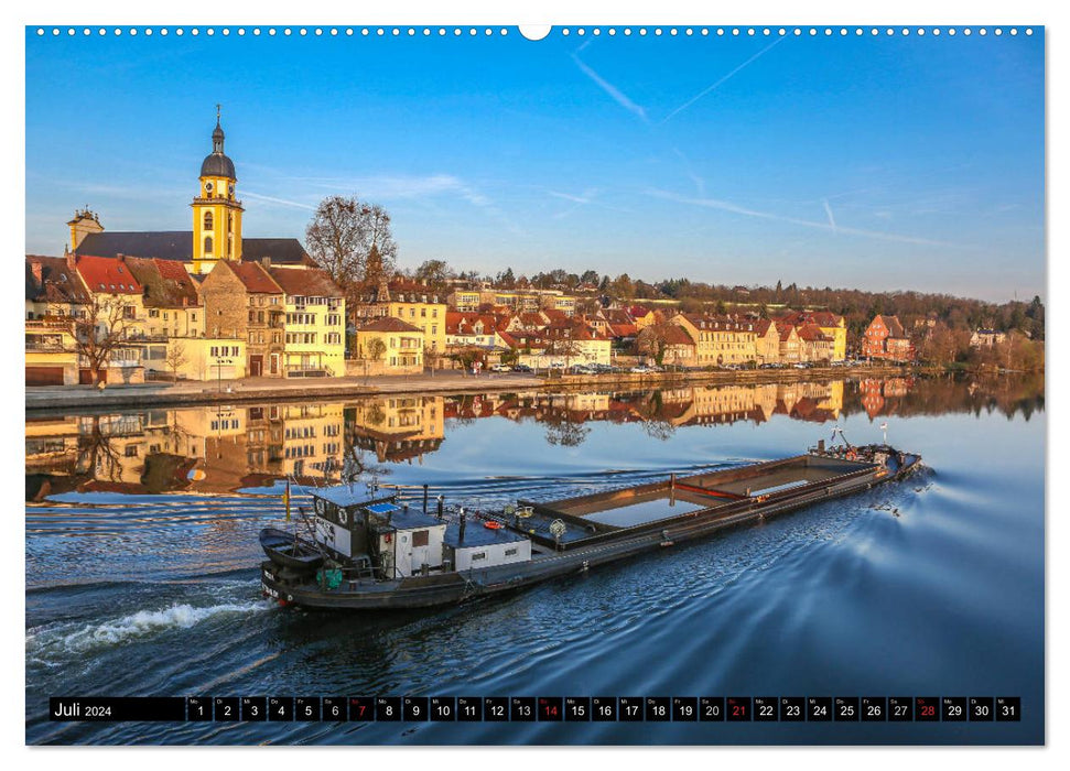 Kitzingen am Main (CALVENDO Premium Wall Calendar 2024) 