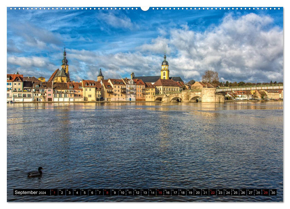 Kitzingen am Main (CALVENDO Premium Wall Calendar 2024) 