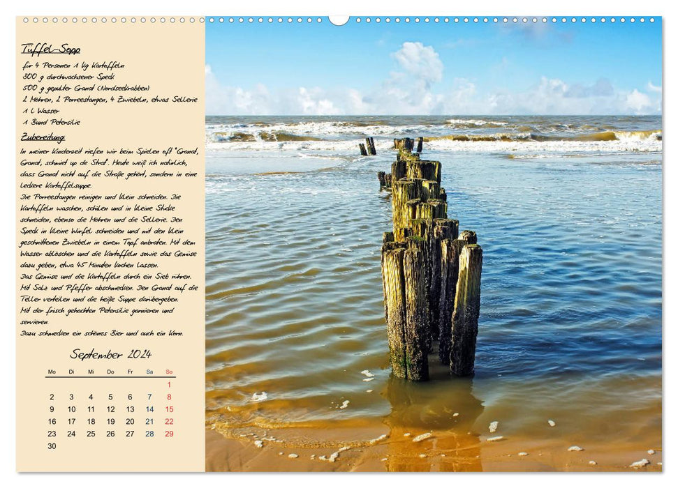 East Frisia - Appetite for more (CALVENDO Premium Wall Calendar 2024) 