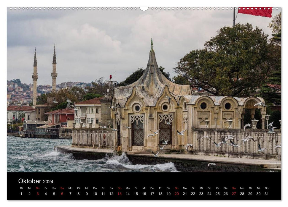 Unterwegs in Istanbul (CALVENDO Wandkalender 2024)