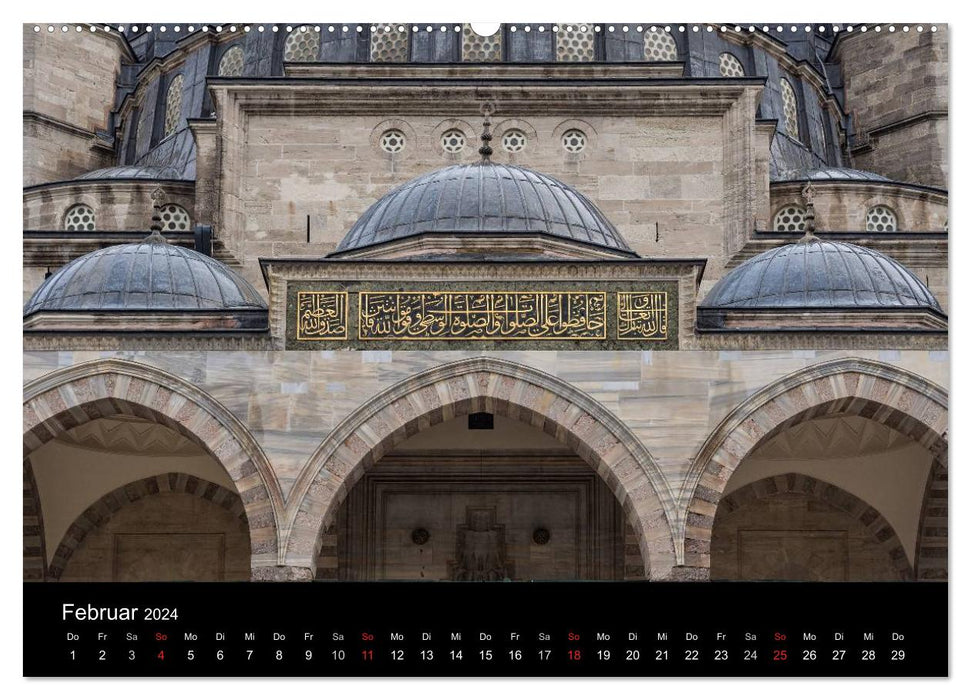 Out and about in Istanbul (CALVENDO wall calendar 2024) 