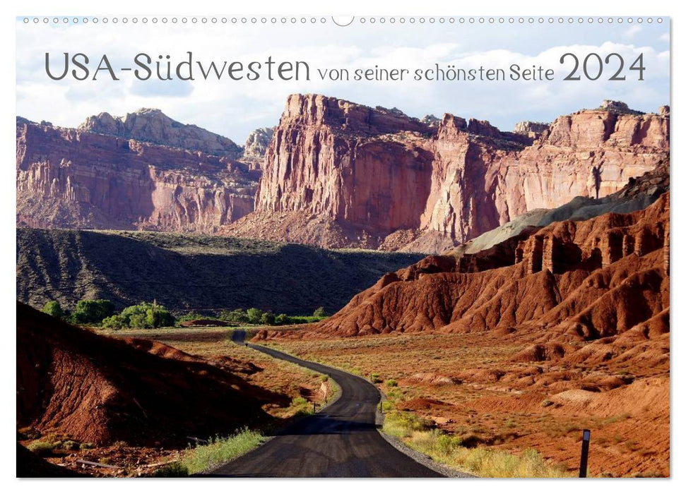 USA-Südwesten von seiner schönsten Seite 2024 (CALVENDO Wandkalender 2024)