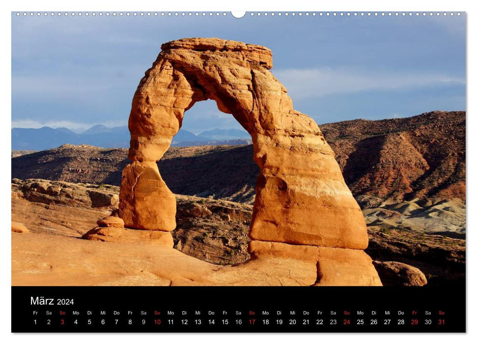 USA Southwest at its most beautiful 2024 (CALVENDO wall calendar 2024) 