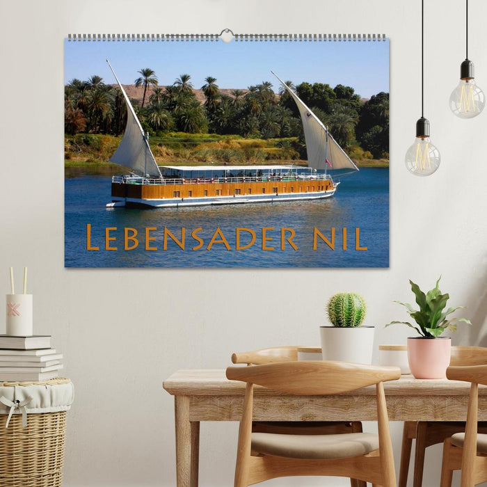 Lifeline Nile (Calendrier mural CALVENDO 2024) 