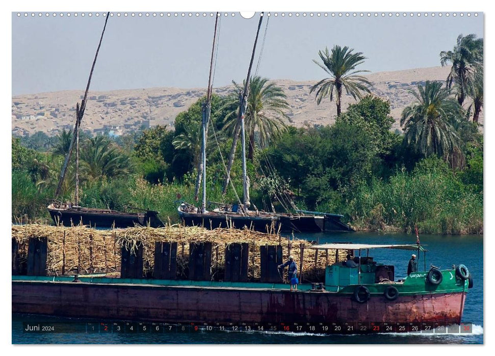 Lifeline Nile (Calendrier mural CALVENDO 2024) 