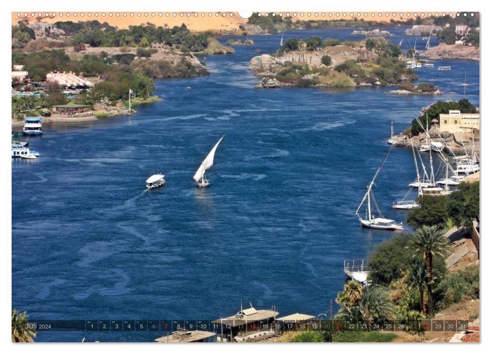 Lifeline Nile (CALVENDO wall calendar 2024) 