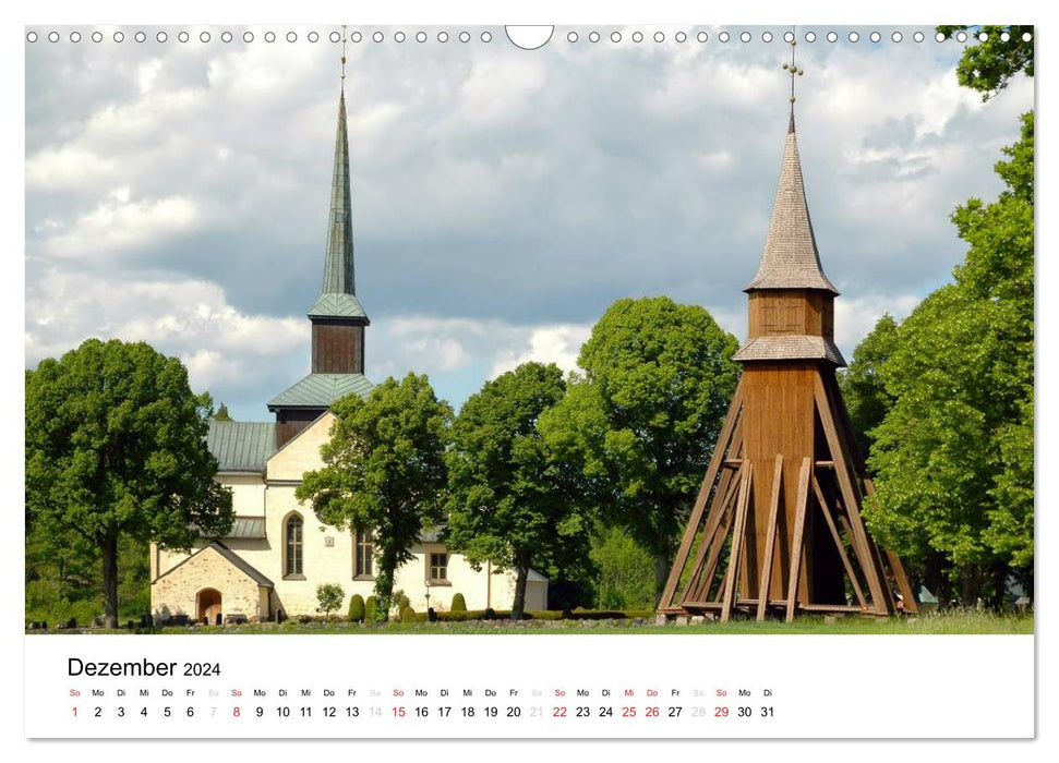 Wonderful Sweden 2024 (CALVENDO wall calendar 2024) 