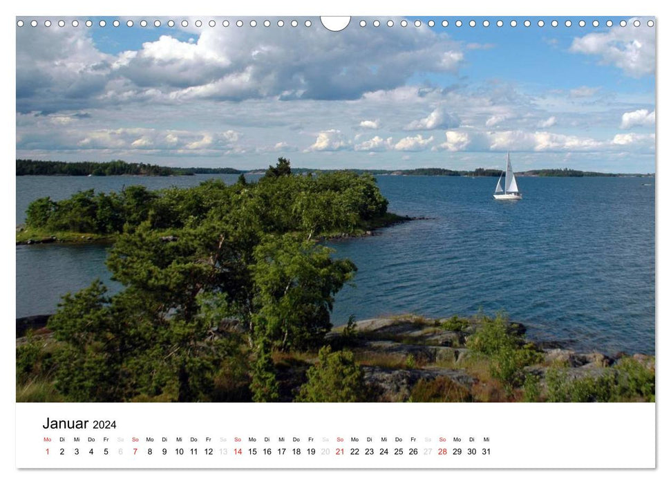 Wundervolles Schweden 2024 (CALVENDO Wandkalender 2024)