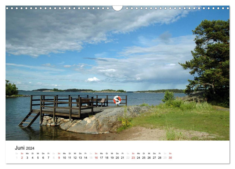 Wonderful Sweden 2024 (CALVENDO wall calendar 2024) 