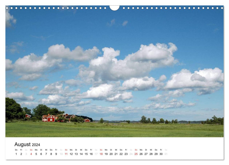 Wonderful Sweden 2024 (CALVENDO wall calendar 2024) 