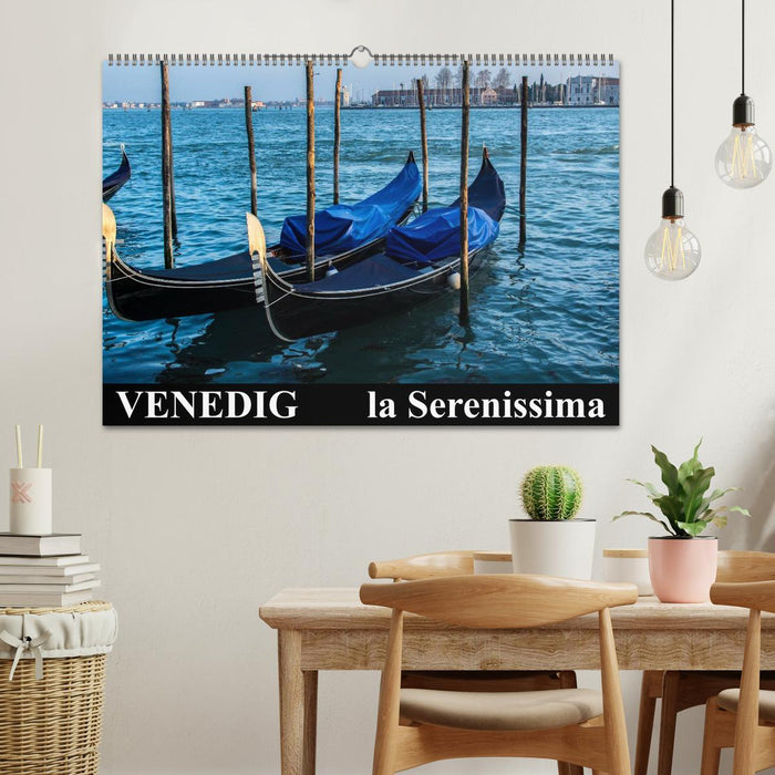Venise - la Sérénissime (Calendrier mural CALVENDO 2024) 