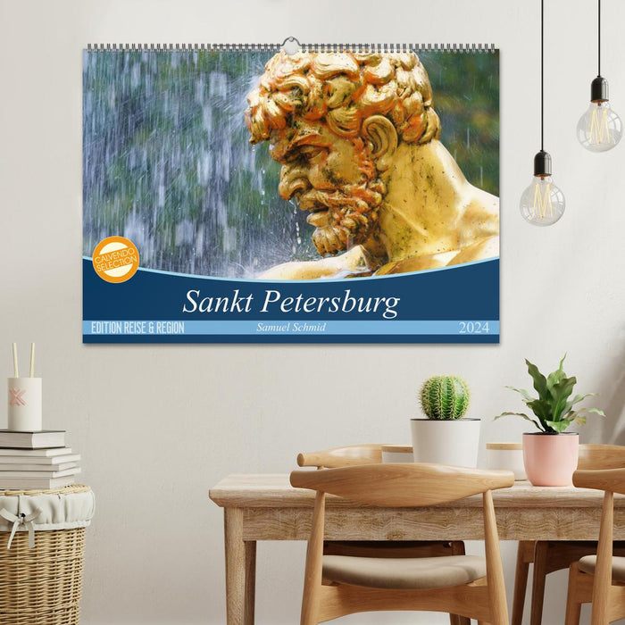 Saint Petersburg (CALVENDO wall calendar 2024) 