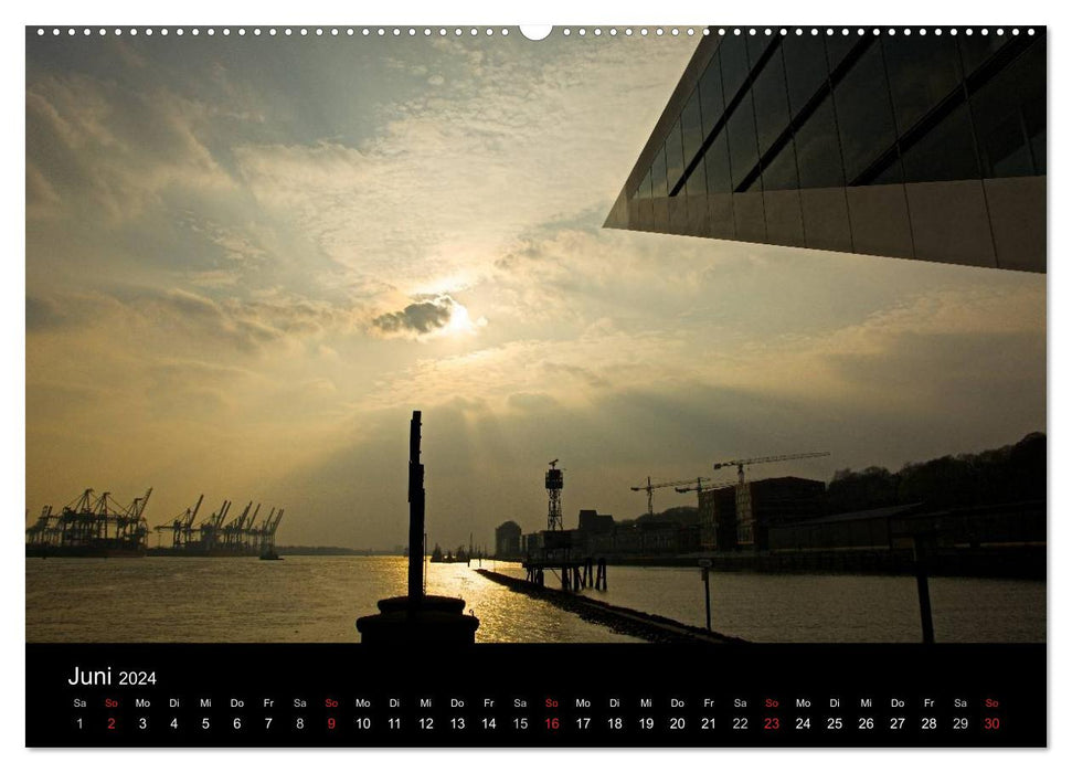 My Hamburg (CALVENDO Premium Wall Calendar 2024) 