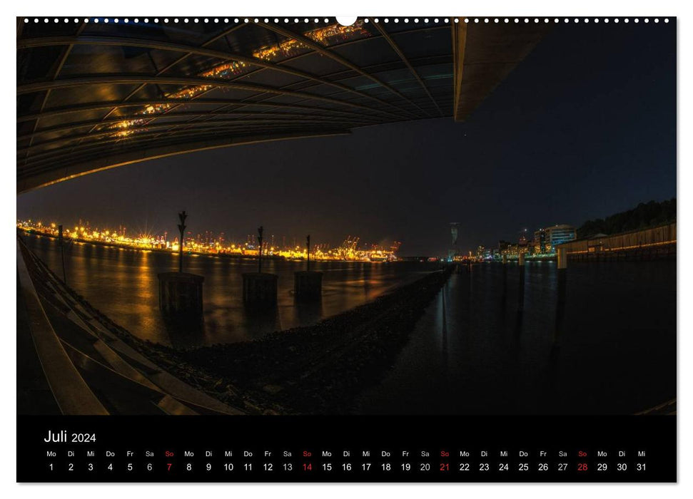 My Hamburg (CALVENDO Premium Wall Calendar 2024) 