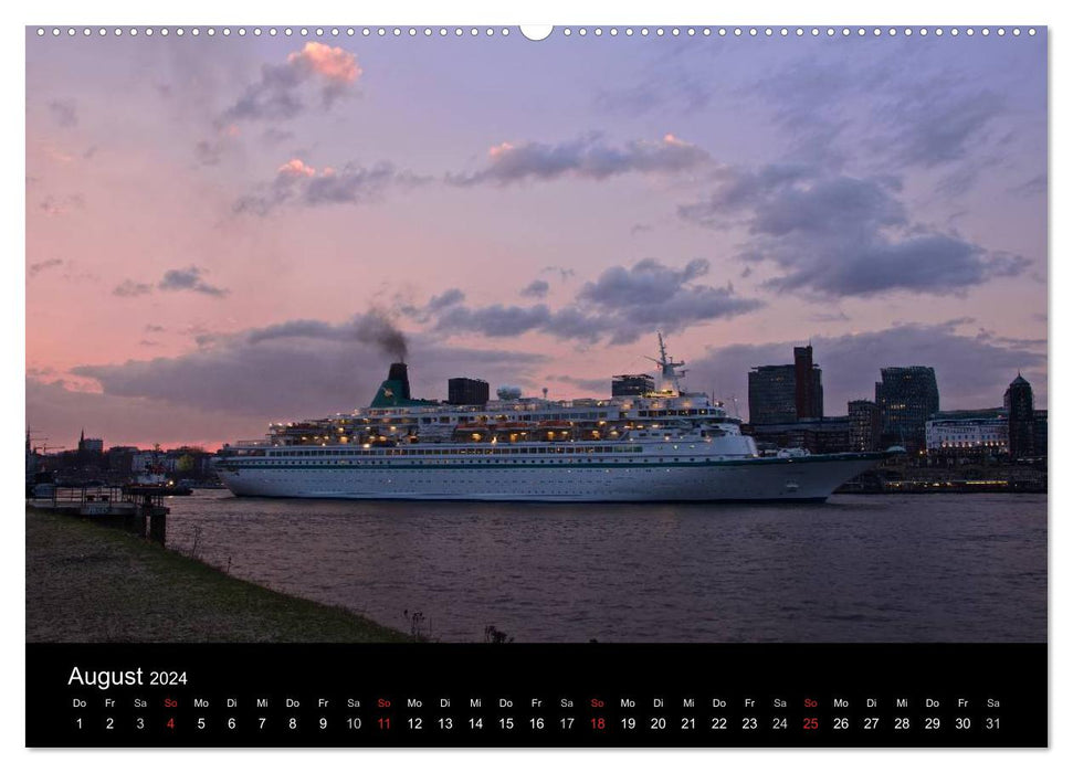 My Hamburg (CALVENDO Premium Wall Calendar 2024) 