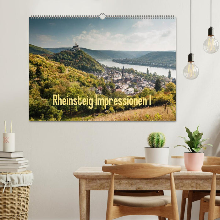 Rheinsteig Impressions I (CALVENDO wall calendar 2024) 